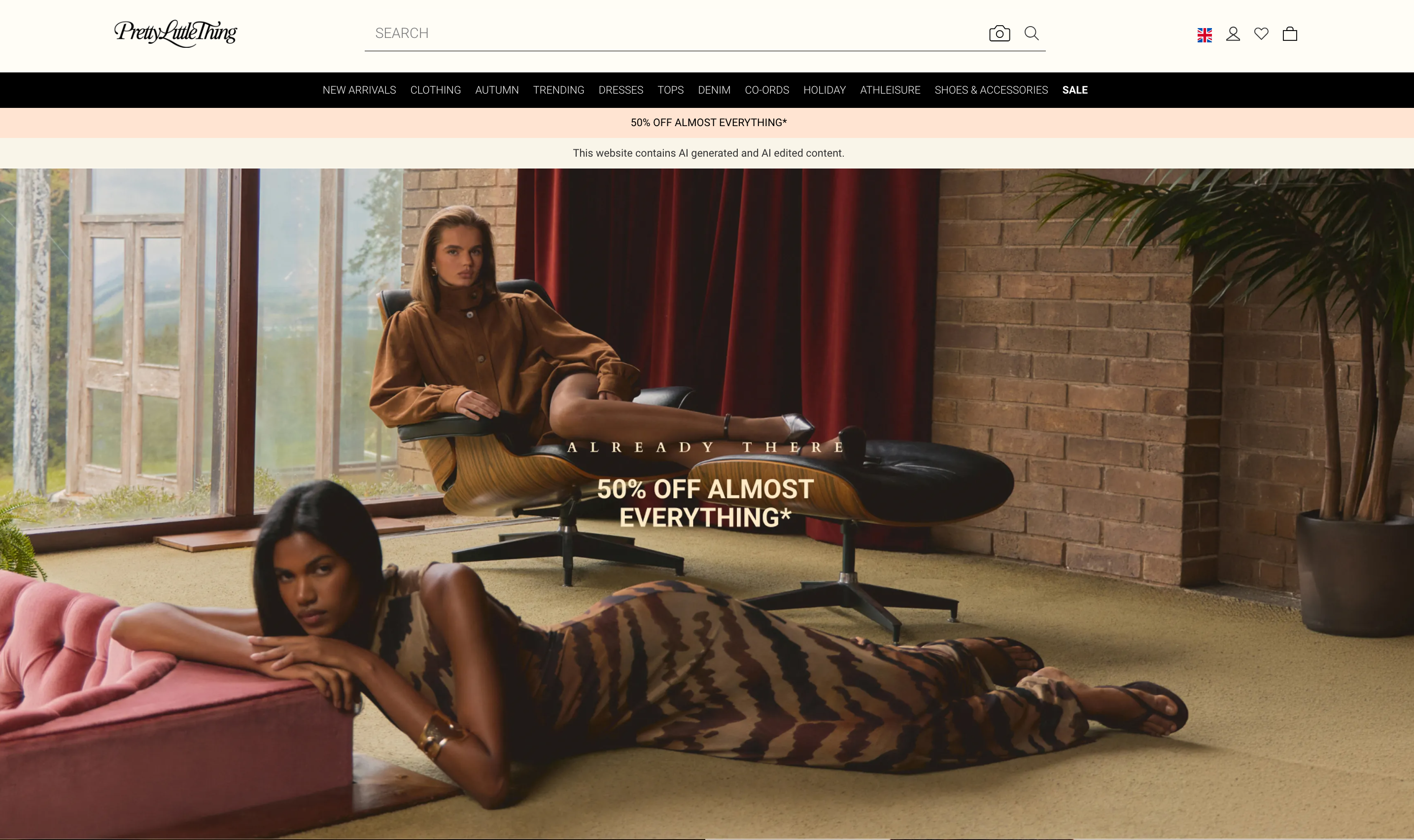 PrettyLittleThing E-Commerce Platform